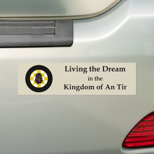 Adesivo Para Carro SCA An Tir Bumper Sticker (No carro)