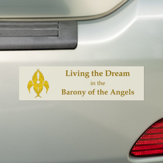 Adesivo Para Carro SCA Angels Bumper Sticker (No carro)