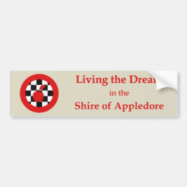 Adesivo Para Carro SCA Appledore Bumper Sticker