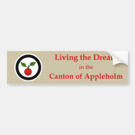 Adesivo Para Carro SCA Appleholm Bumper Sticker