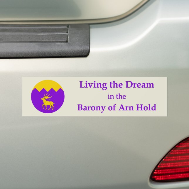 Adesivo Para Carro SCA Arn Hold Bumper Sticker (No carro)