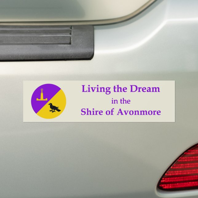 Adesivo Para Carro SCA Avonmore Bumper Sticker (No carro)
