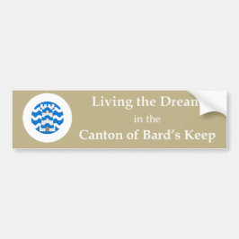 Adesivo Para Carro SCA Bard's Keep Bumper Sticker