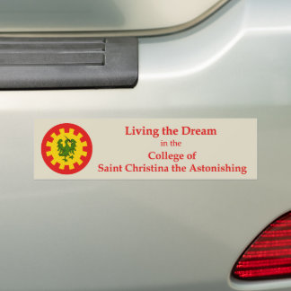 Adesivo Para Carro SCA College of Saint Christina