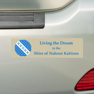 Adesivo Para Carro SCA Nahrun Kabirun Bumper Sticker