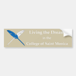 Adesivo Para Carro SCA Saint Monica Bumper Sticker