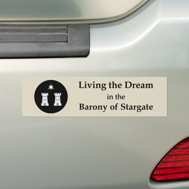 Adesivo Para Carro SCA Stargate Bumper Sticker (No carro)