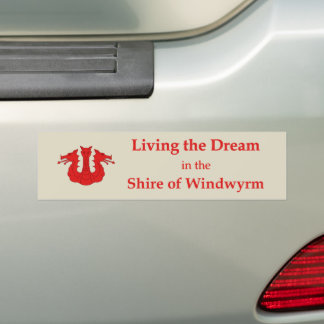 Adesivo Para Carro SCA Windwyrm Bumper Sticker
