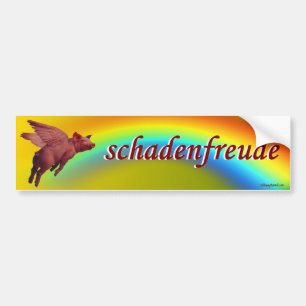 Adesivo Para Carro schadenfreude