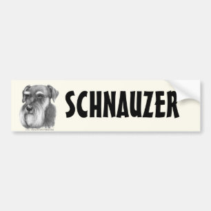 Adesivo Para Carro Schnauzer