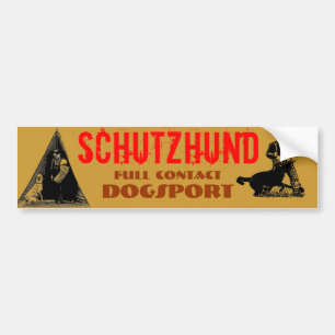 Adesivo Para Carro Schutzhund