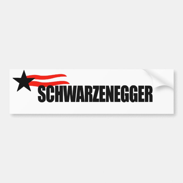 Adesivo Para Carro Schwarzenegger (Frente)