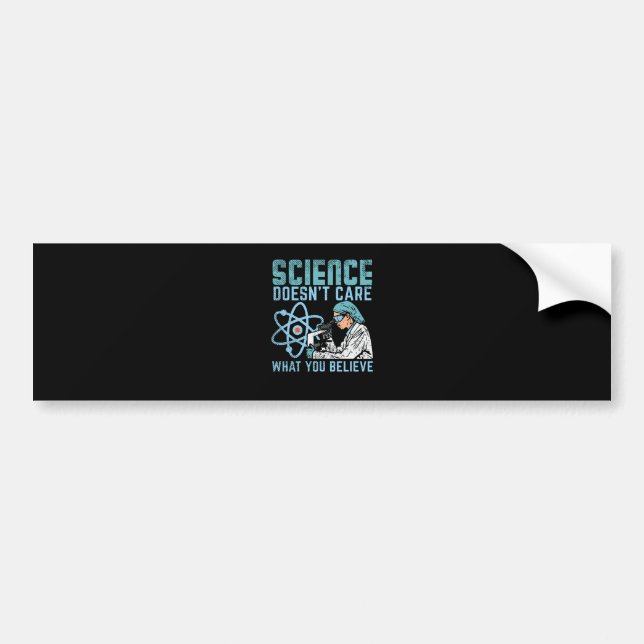 Adesivo Para Carro Science Scientist (Frente)