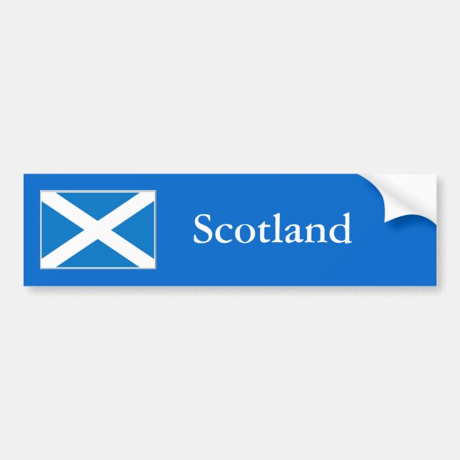 Adesivo Para Carro Scotland (Frente)