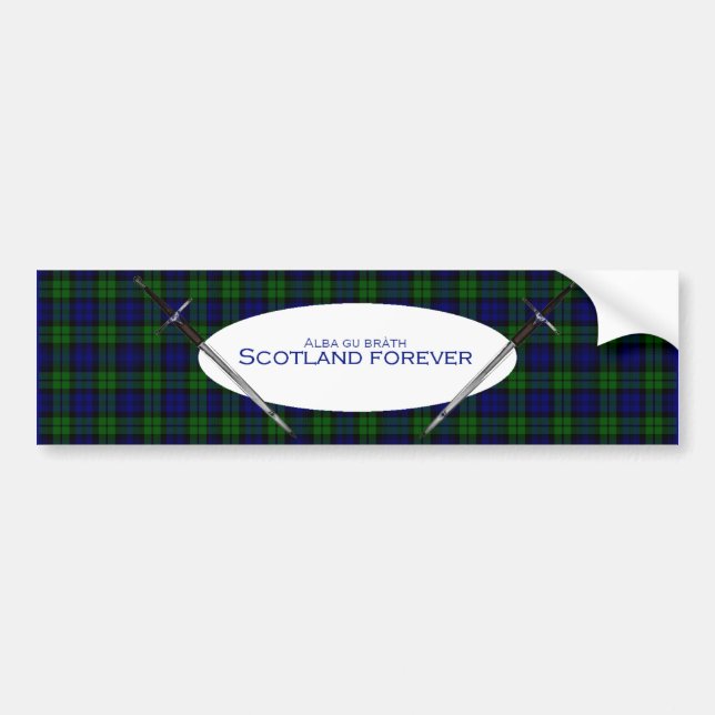 Adesivo Para Carro Scotland Forever Alba gu bràth (Frente)