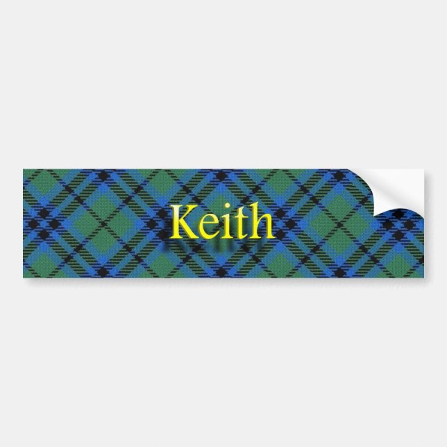 Adesivo Para Carro Scottish de Keith do clã (Frente)