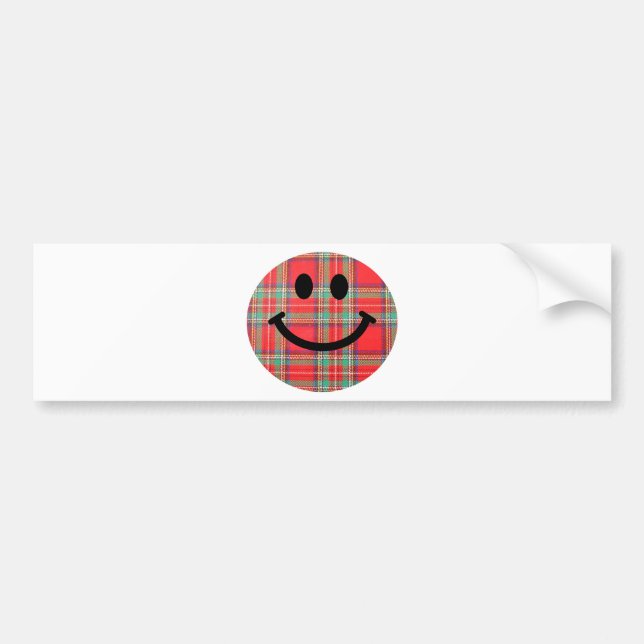 Adesivo Para Carro Scottish do Tartan (Frente)