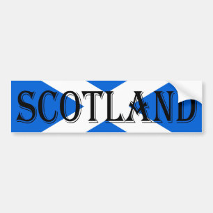 Adesivo Para Carro Scottish Flag Bumper Sticker Arc