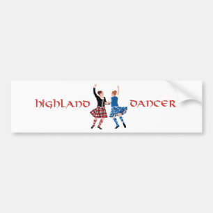 Adesivo Para Carro Scottish Highland Dance Reel