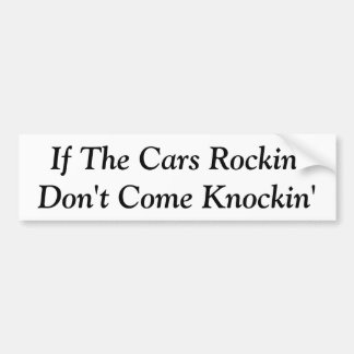 Adesivo Para Carro Se os carros Rockin - autocolante no vidro
