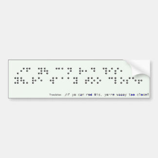 Adesivo Para Carro Se você pode ler este