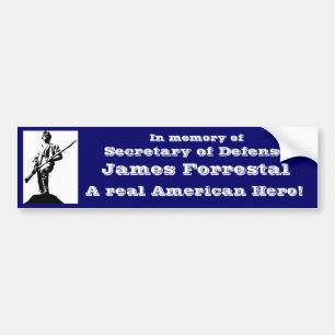 Adesivo Para Carro Secretário de Defesa James Forrestal