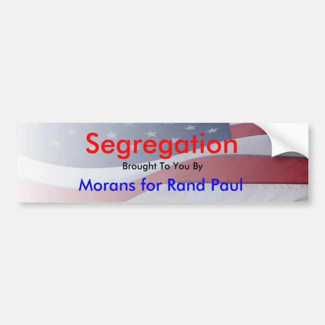 Adesivo Para Carro Segregação (Frente)