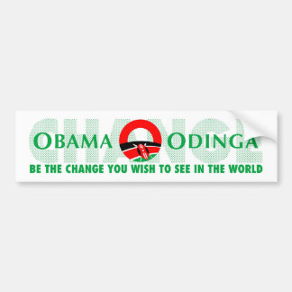 Adesivo Para Carro Seja a mudança