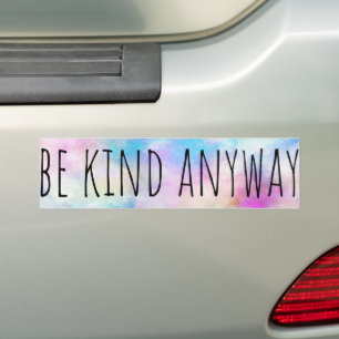 Adesivo Para Carro Seja gentil