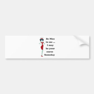 Adesivo Para Carro Seja gentil comigo