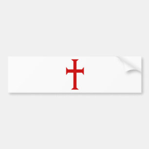 Adesivo Para Carro Seja um cavaleiro Templar!
