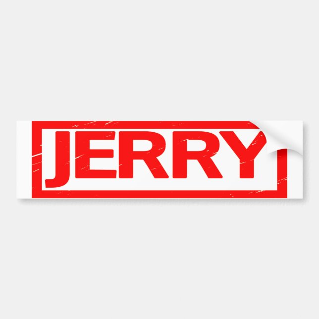 Adesivo Para Carro Selo de Jerry (Frente)