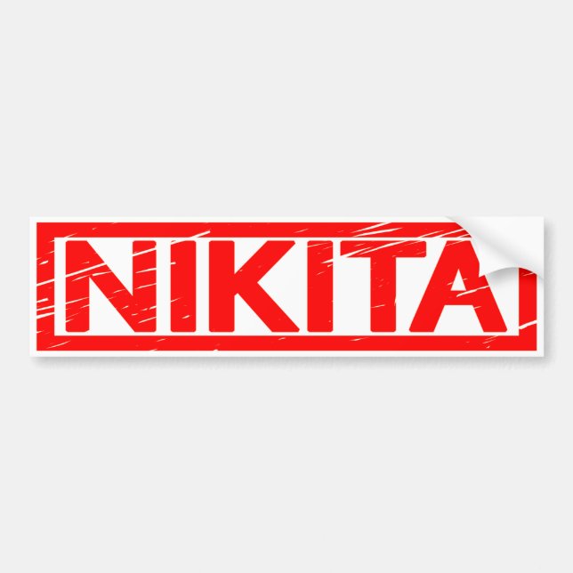 Adesivo Para Carro Selo de Nikita (Frente)