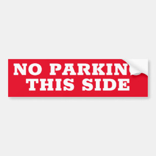 Adesivo Para Carro SEM ESTACIONAMENTO ESTE Sinal/adesivo