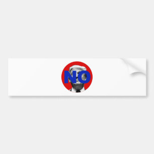 Adesivo Para Carro Sem Trump (vermelho e azul)