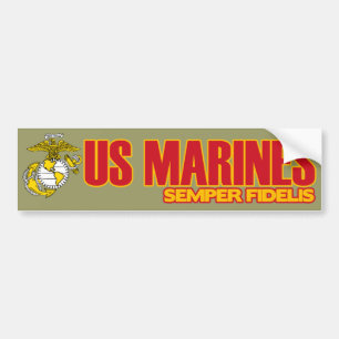 Adesivo Para Carro Semper Fi [EGA]
