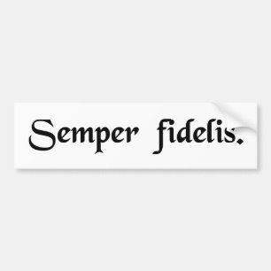 Adesivo Para Carro Sempre fiel