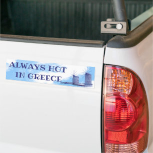 Adesivo Para Carro Sempre quente na Grécia
