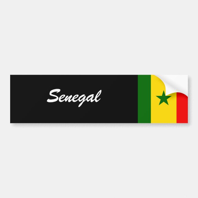 Adesivo Para Carro Senegal (Frente)