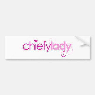 Adesivo Para Carro Senhora de Chiefy