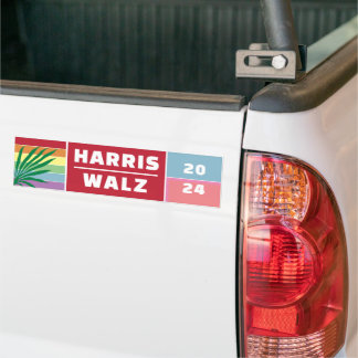 ADESIVO PARA CARRO SENHORA PRESIDENTE KAMALA HARRIS WALZ 2024