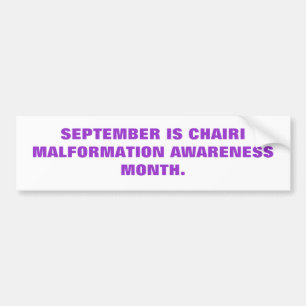 ADESIVO PARA CARRO SENSIBILIZAÇÃO CHIARI