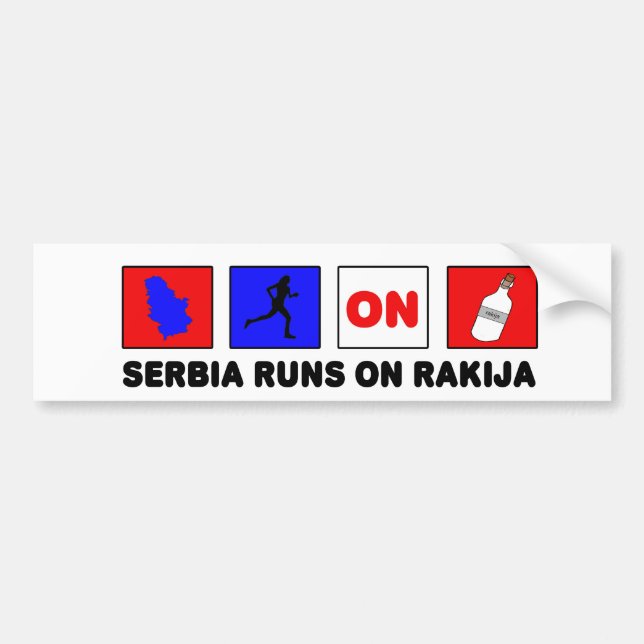 Adesivo Para Carro Serbia (Frente)