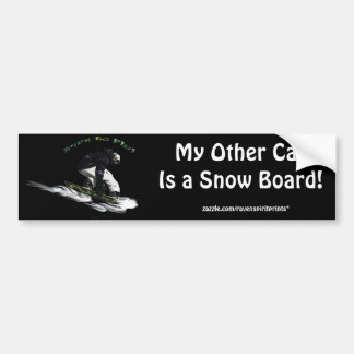 Adesivo Para Carro Série AERIAL SNOW BOARDER