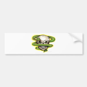 Adesivo Para Carro Serpent Mau Skull