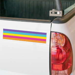 Adesivo Para Carro Sexo de Orgulho Não-Binário
