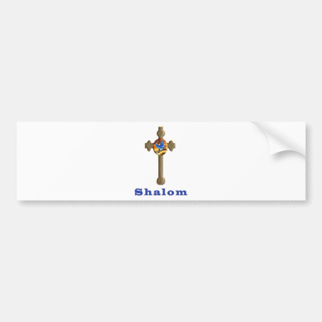 Adesivo Para Carro Shalom (Frente)