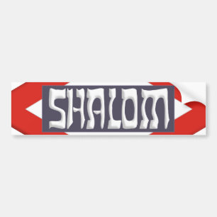 Adesivo Para Carro Shalom
