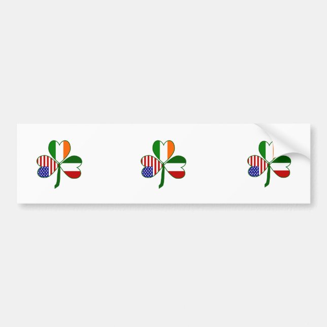 Adesivo Para Carro Shamrock italiano (Frente)