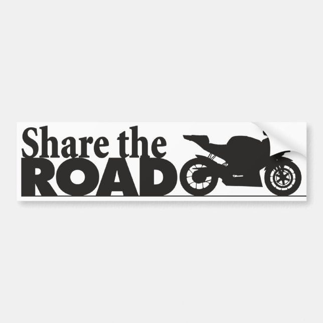 Adesivo Para Carro ShareTheRoad (Frente)